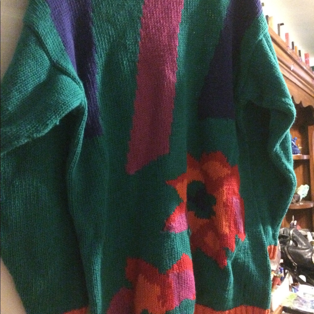Funky vintage Pasta Sweater